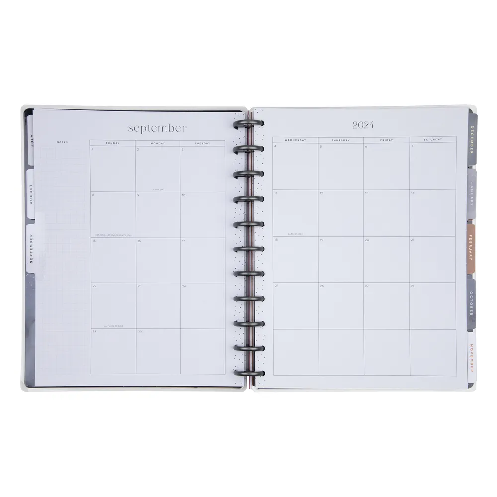 2024 Sophisticated Stargazer Happy Planner - Big Horizontal Layout- 18 Months