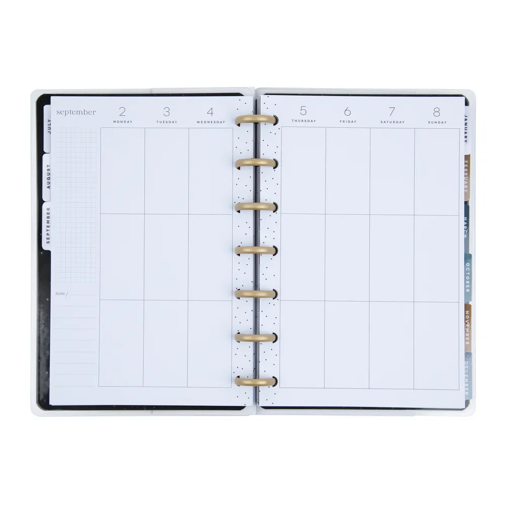 2024 Sophisticated Stargazer Happy Planner - Mini Vertical Layout - 12 Months