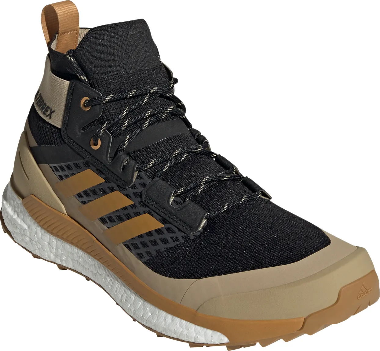 Adidas Men&#x27;s Terrex Free Hiker Primeblue Hiking Shoes Core Black/Mesa/Beige Tone | Buy Adidas Men&#x27;s Terrex Free Hiker Primeblue Hiking Shoes Core Black/Mesa/Beige Tone here | Outnorth