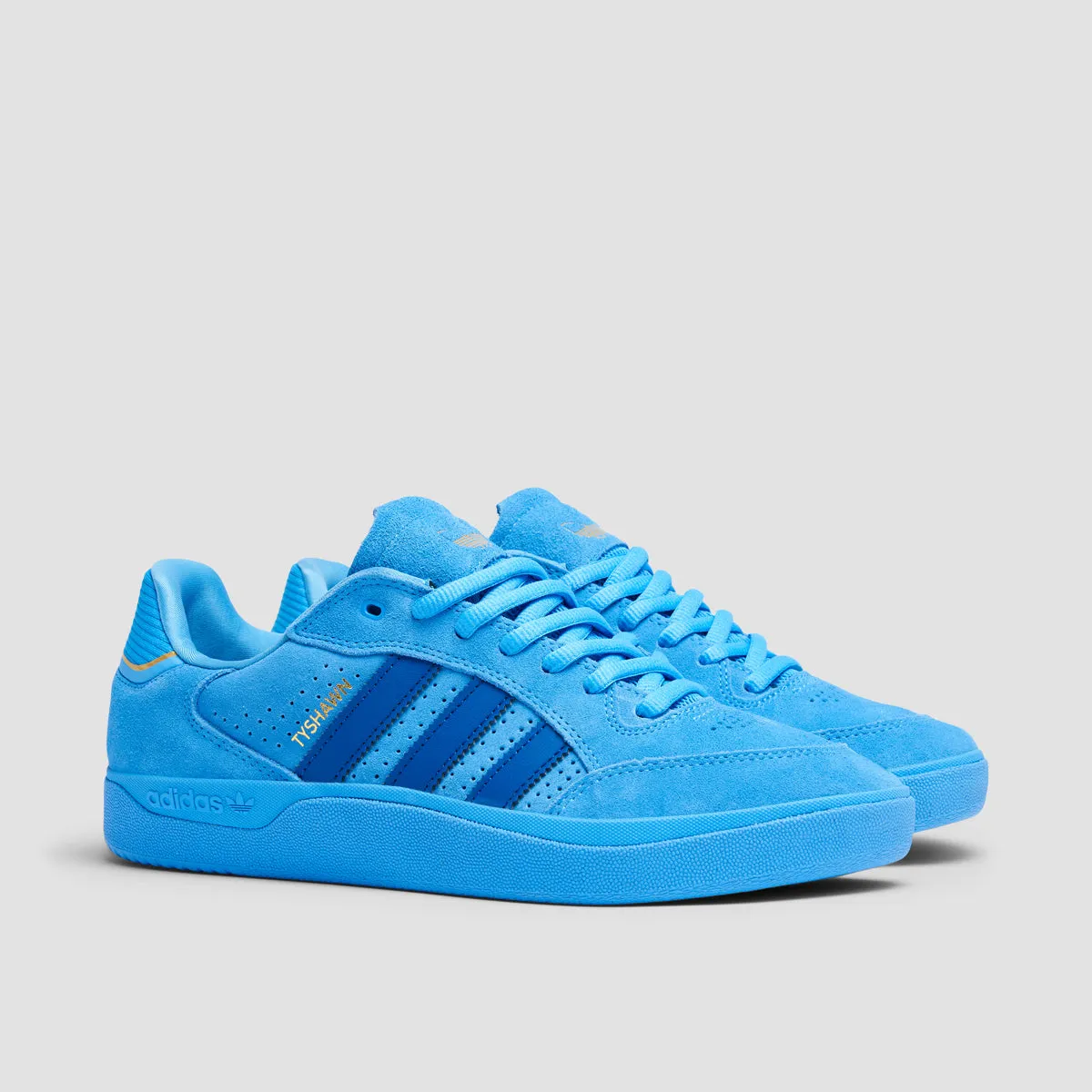 adidas Tyshawn Low Shoes - Blue Burst/Team Royal Blue/Bluebird