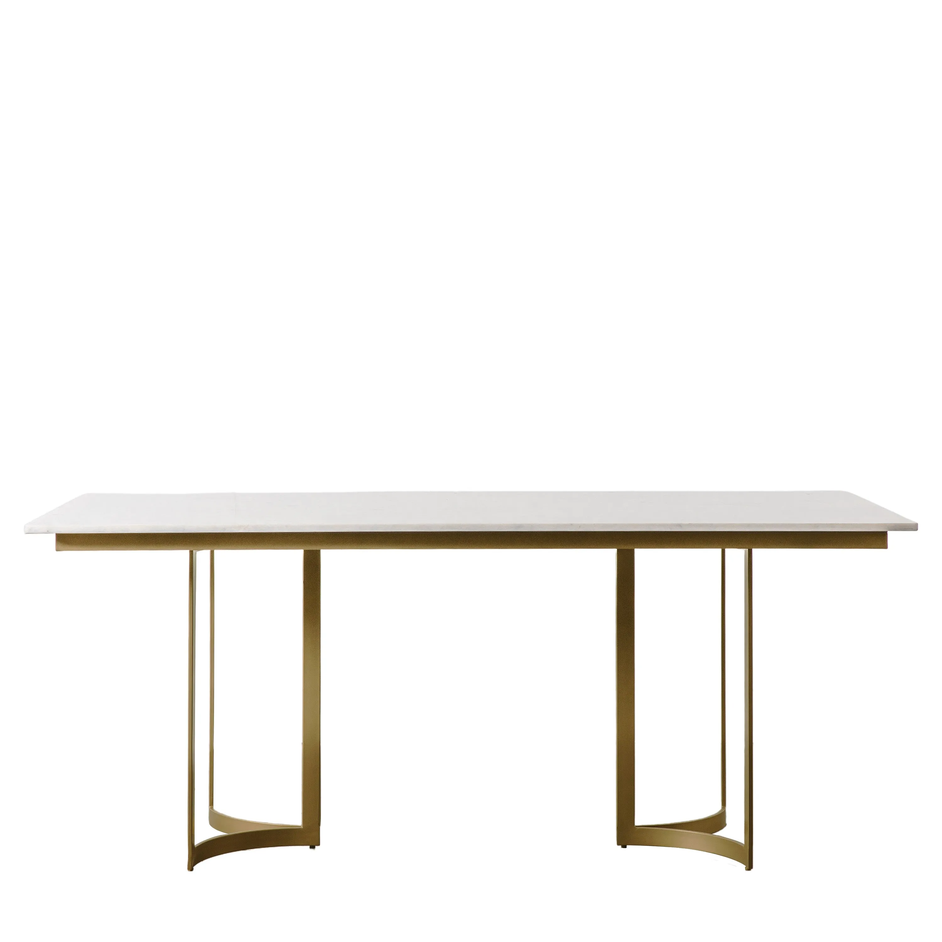 Amos Everton Dining Table Gold