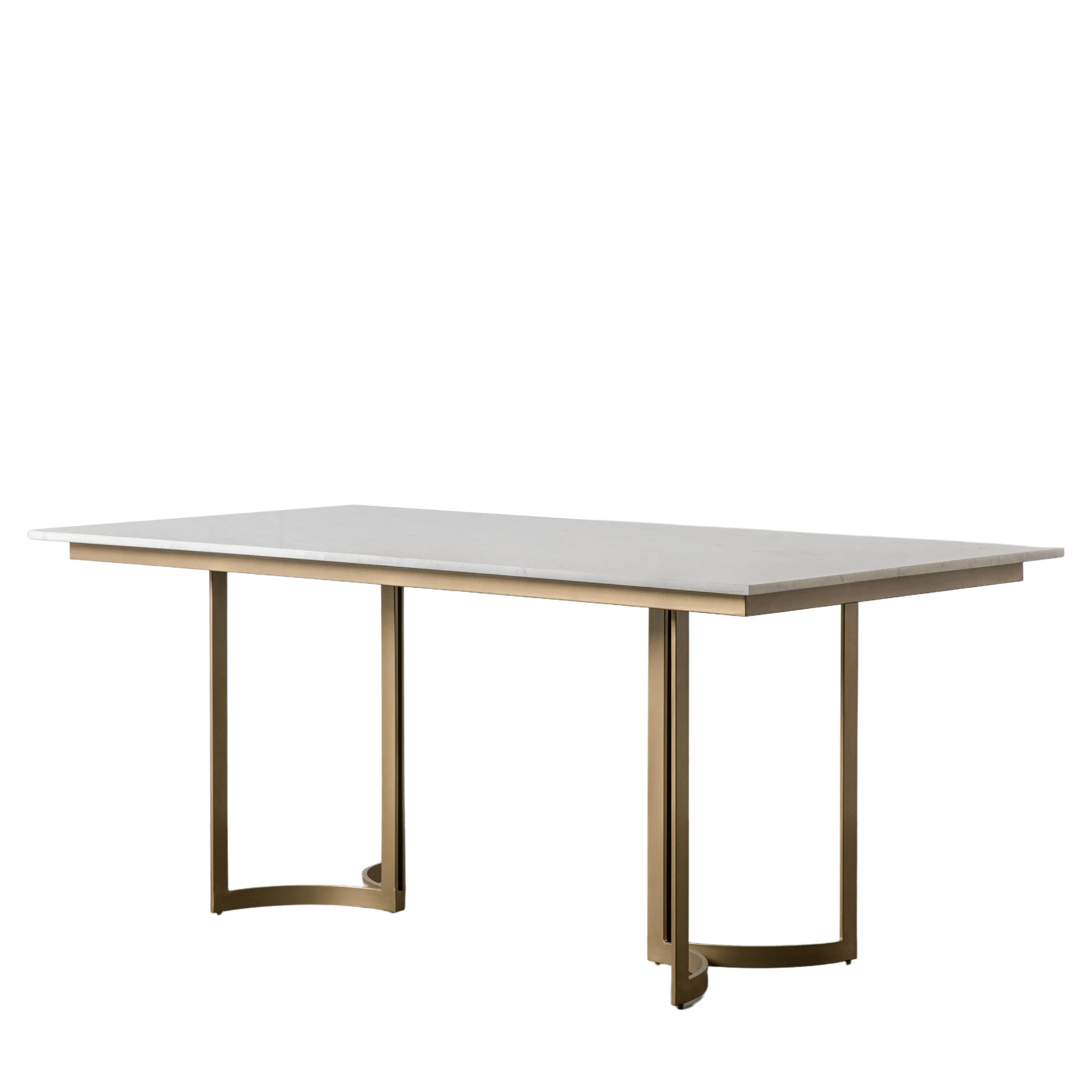 Amos Everton Dining Table Gold