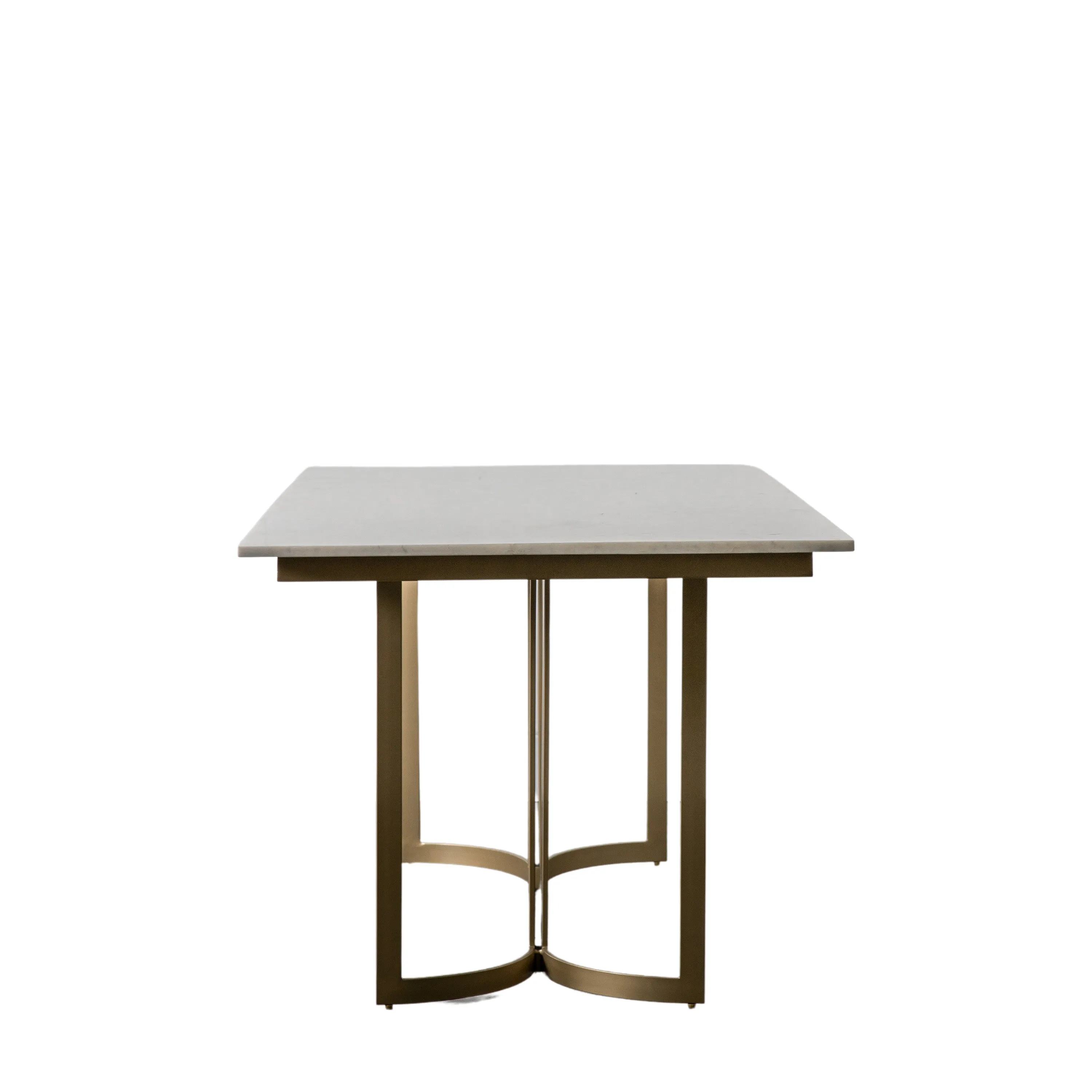 Amos Everton Dining Table Gold