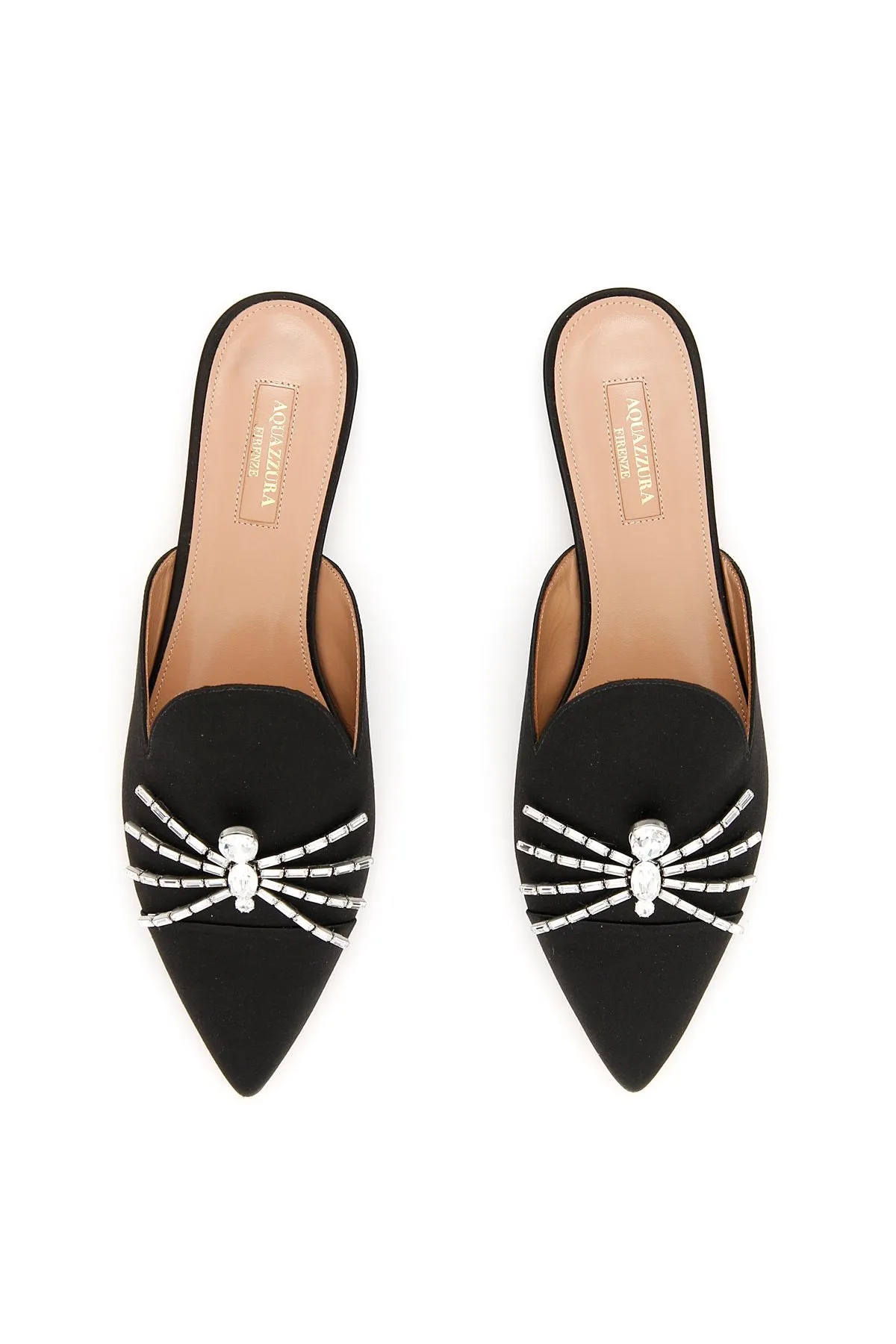 Aquazzura Spider Slip-On Mules