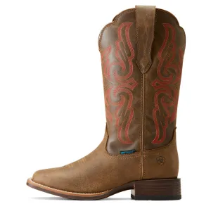 'Ariat' Women's 12" Primera StretchFit WP Western Square Toe - Pebble