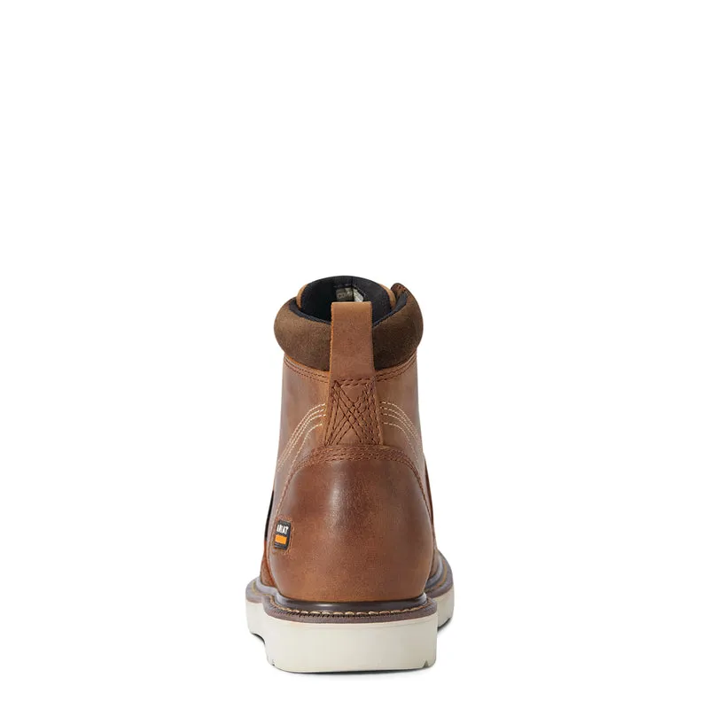 'Ariat' Women's Rebar Wedge EH WP Comp Toe - Aged Honey