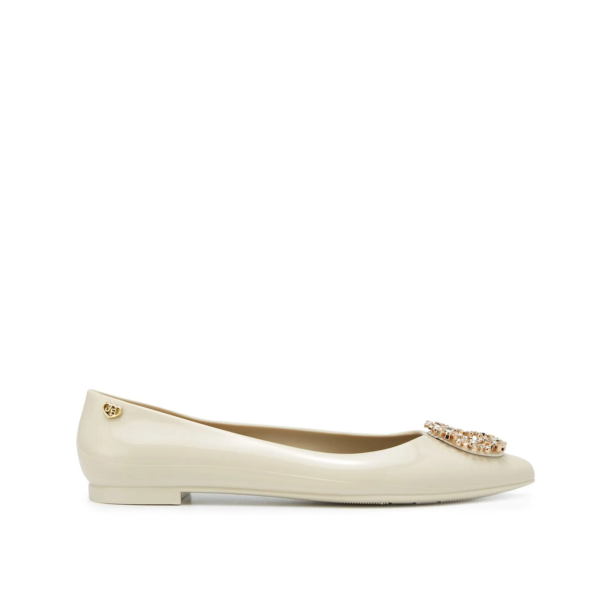 Avery Kalina Flat Ballerinas White