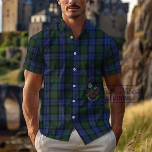 Baird Tartan Cotton Hawaiian Shirt