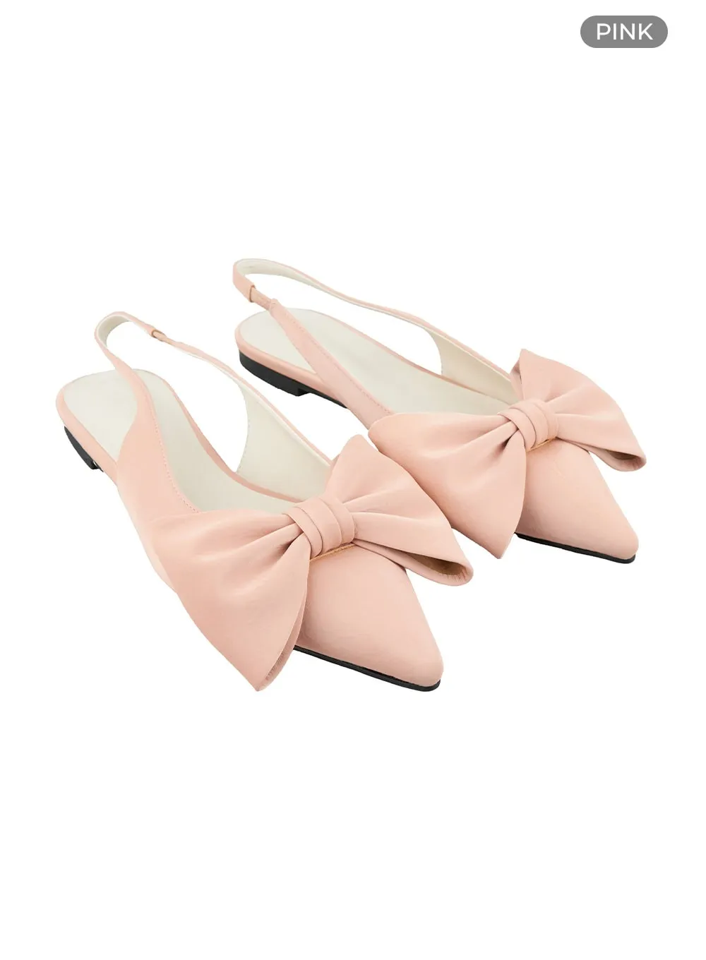 Ballet Bowknot Pointed Toe Flats OY427