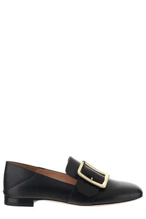 Bally Janelle Buckled Slip On Loafers