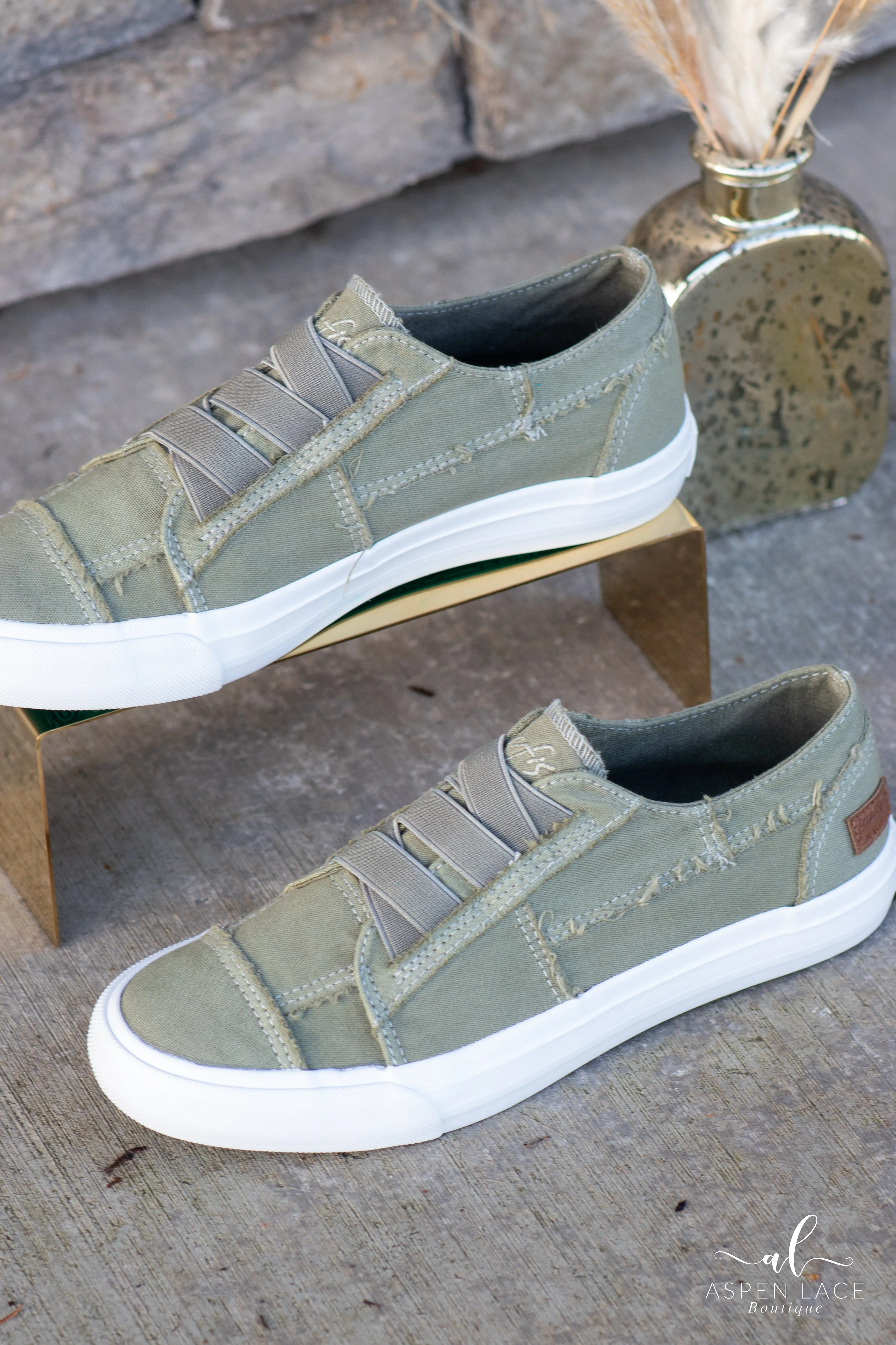 Blowfish Marley Sneakers (Olive Grey)