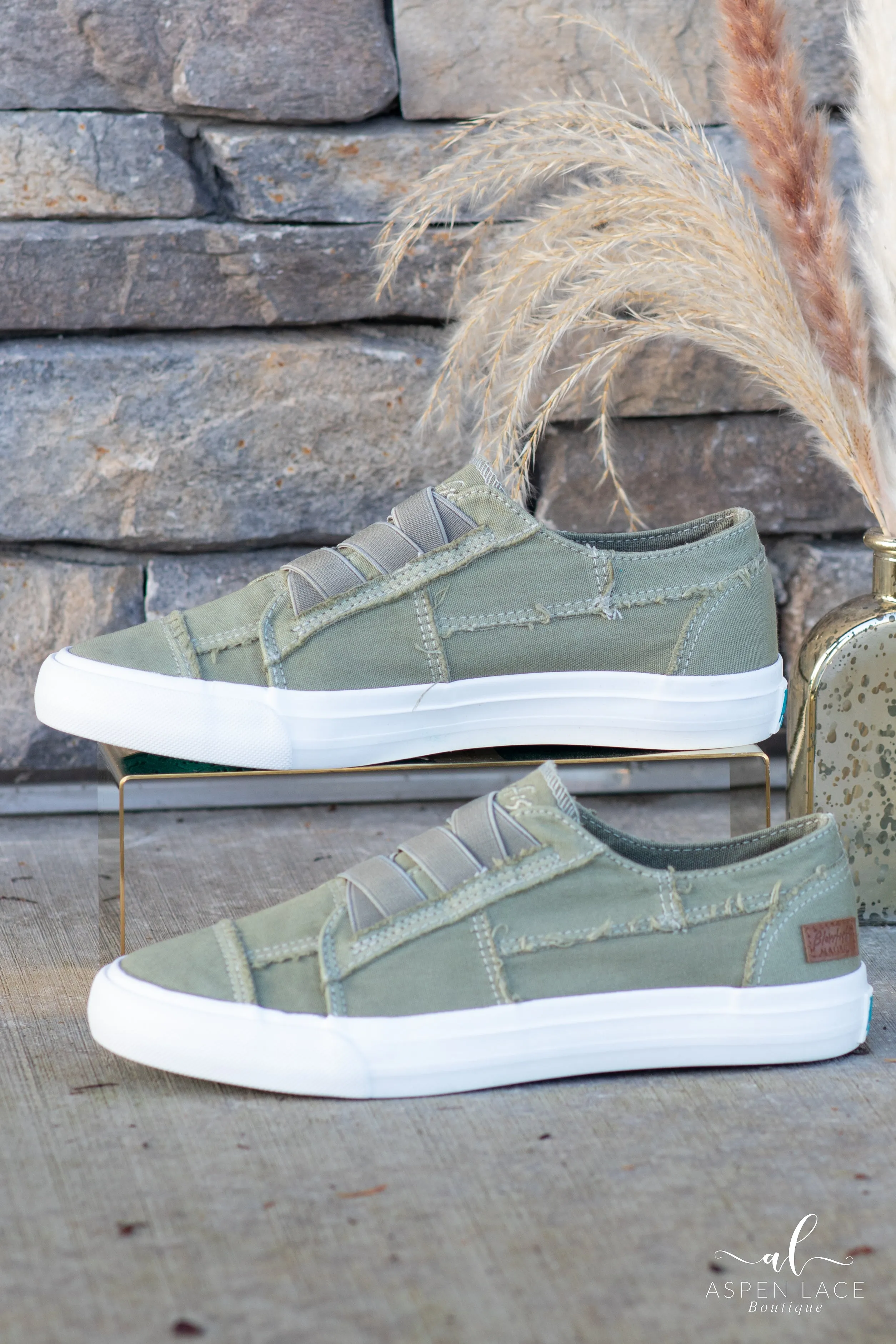 Blowfish Marley Sneakers (Olive Grey)