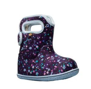 BOGS Kid's Winter Rain Boot - Purple Texture