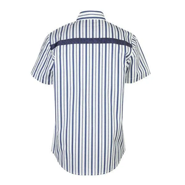 BOYS CLASSIC SHORT SLEEVE STRIPED SHIRT