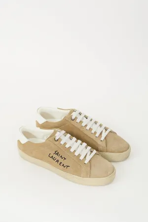 Brown Suede Court Classic Sneaker