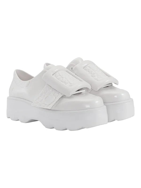 Buckle Sneaker - White