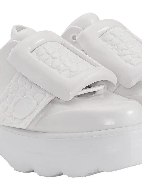 Buckle Sneaker - White