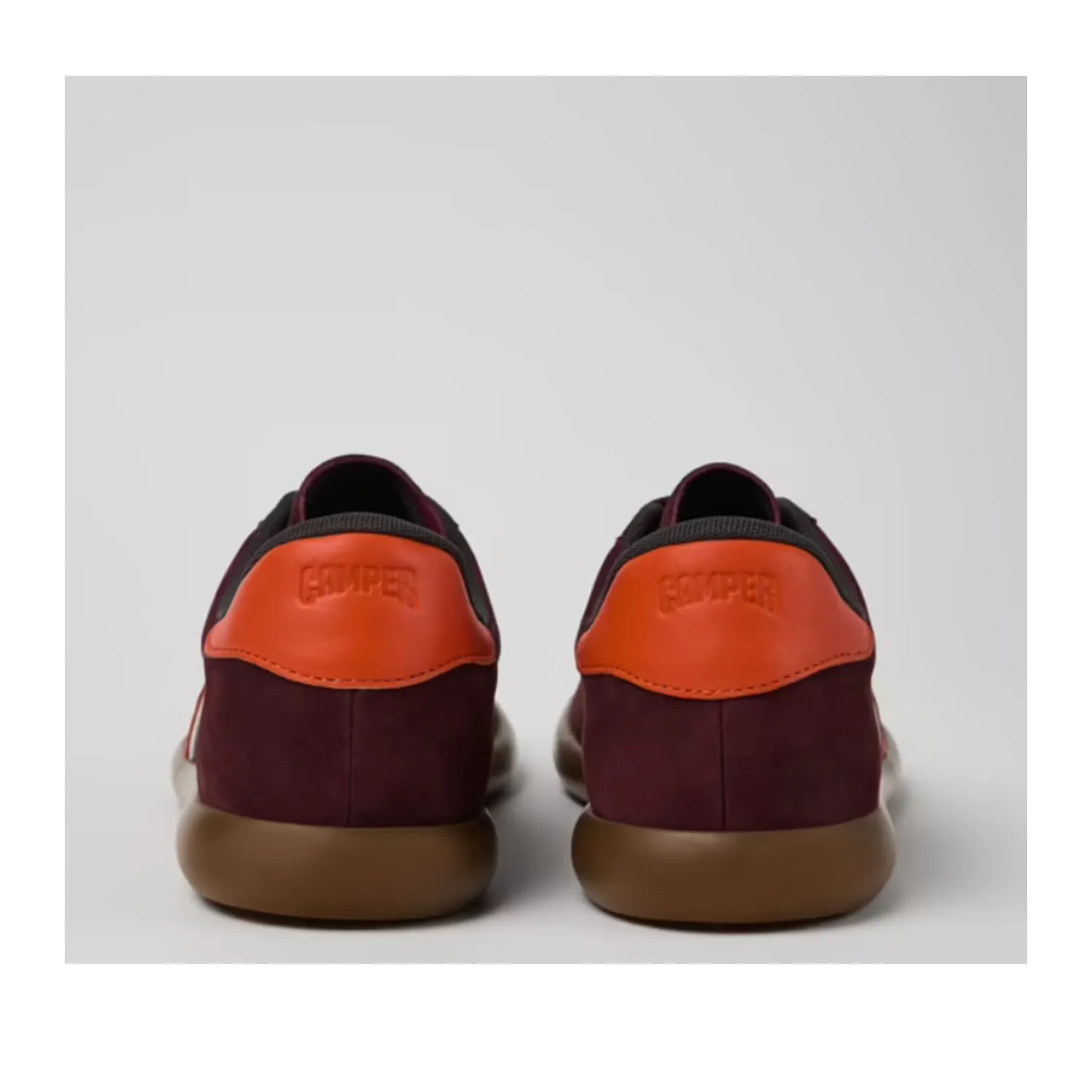 Camper Men's Pelotas Soller in Burgundy