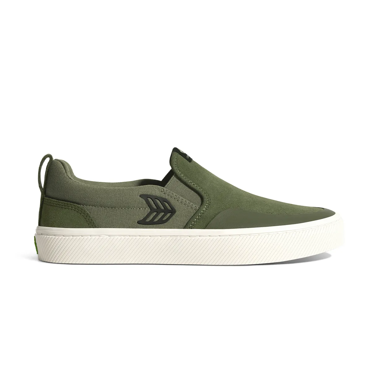 CARIUMA Slip-On Pro Bronze Green Suede Sneaker Mens