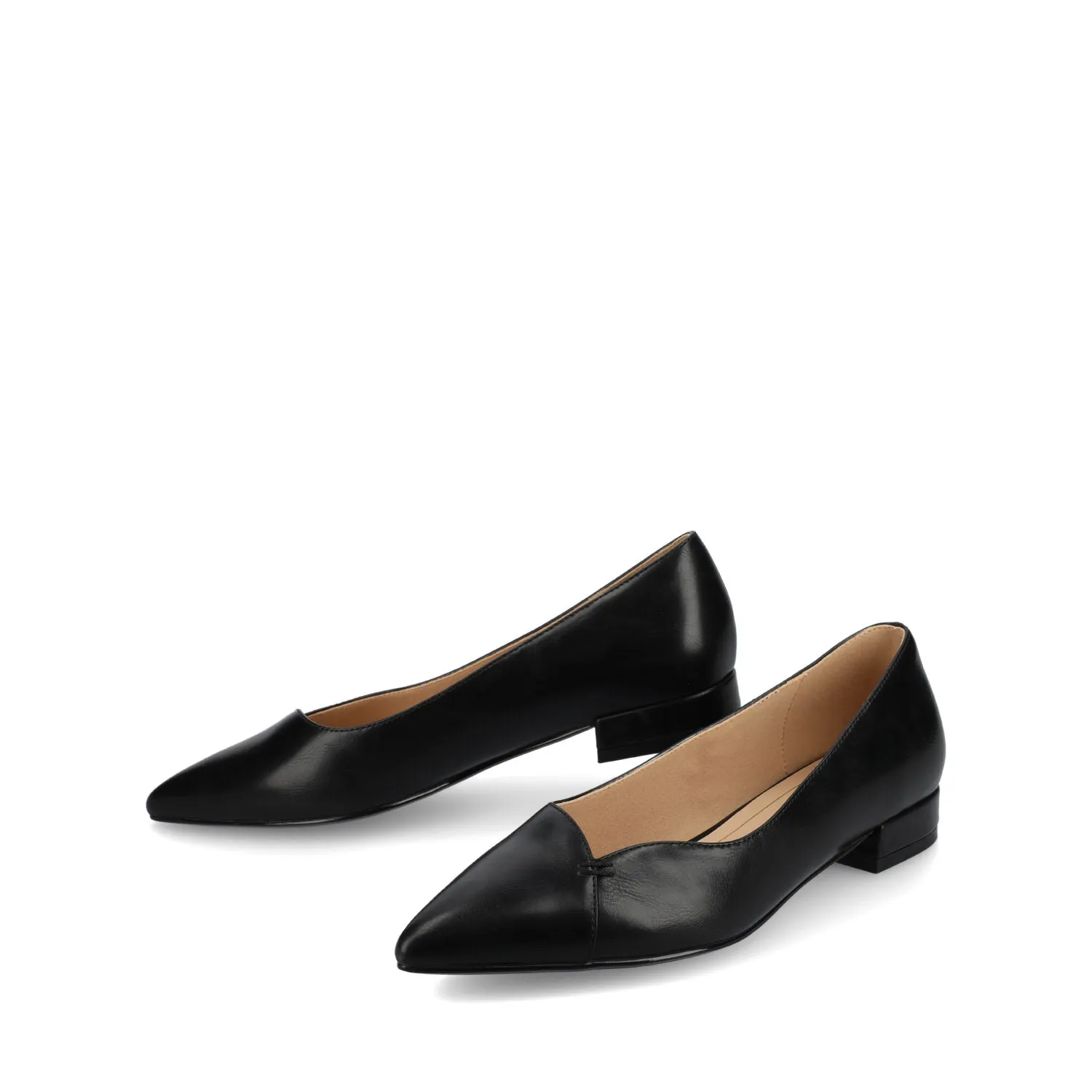 CARMIN SLIP ON DRESS FLATS IN WIDE