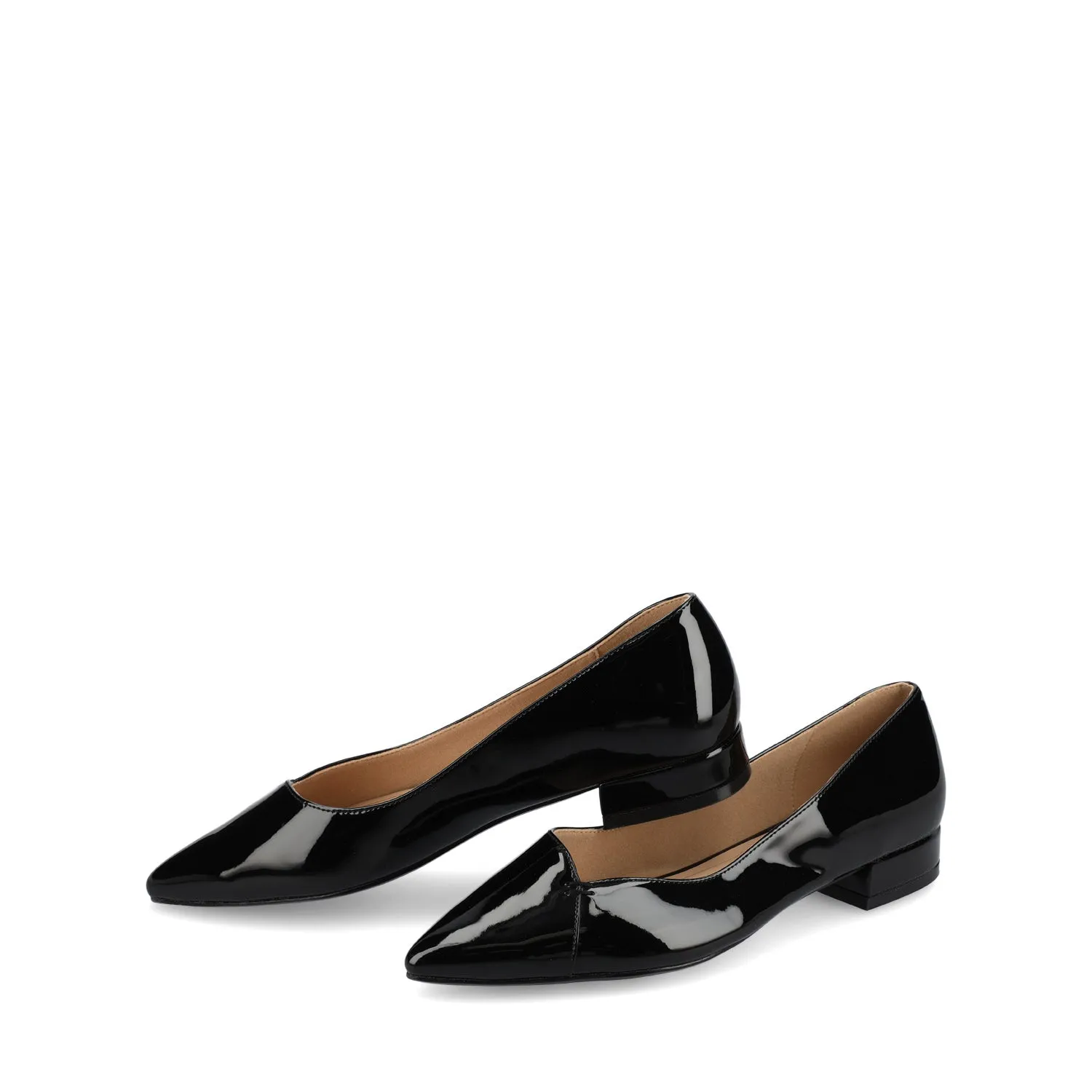 CARMIN SLIP ON DRESS FLATS IN WIDE