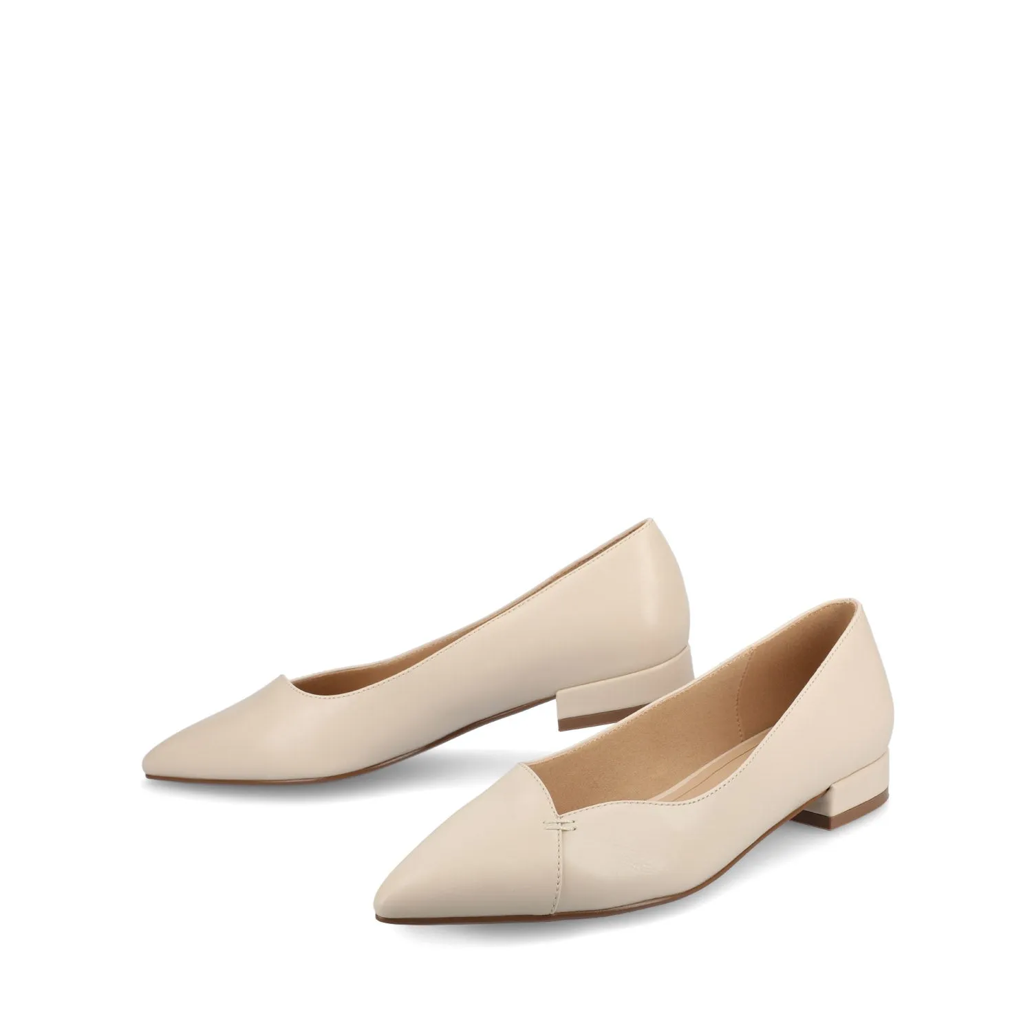 CARMIN SLIP ON DRESS FLATS IN WIDE