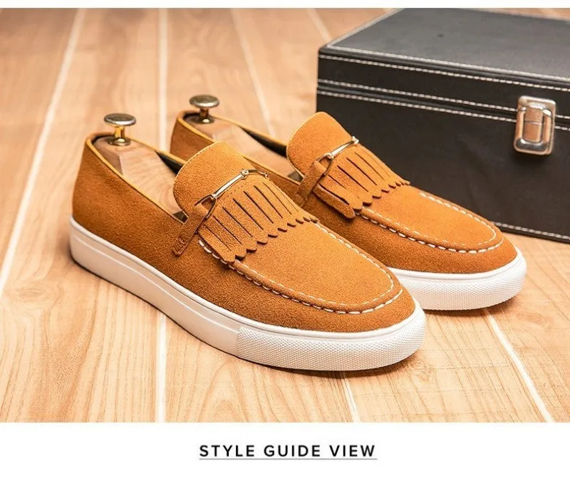 Casual Tassel Board Shoes -  King Stone Brothers and Co™️