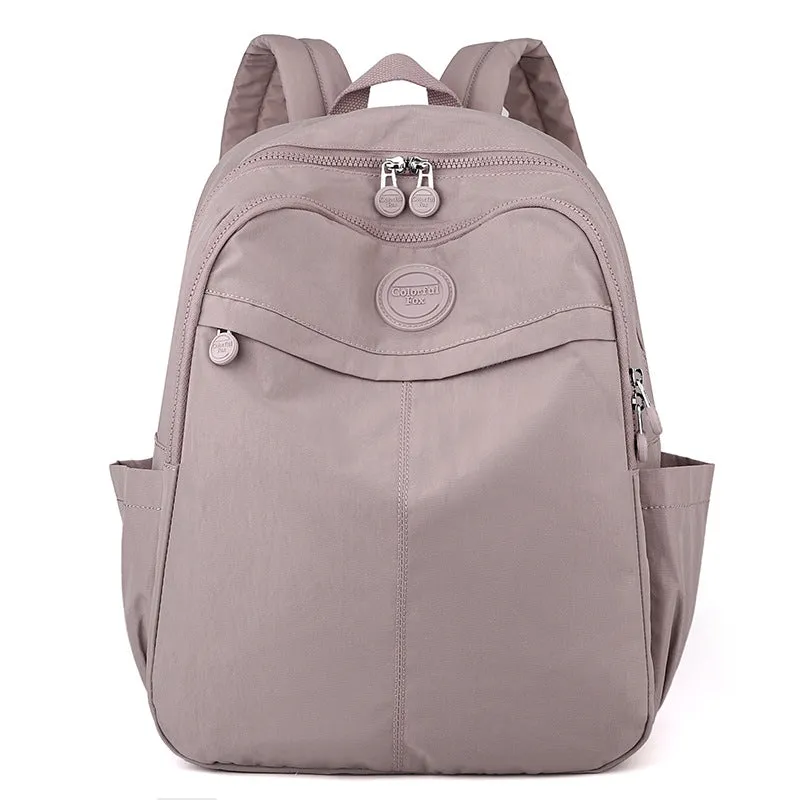 Colorful Fox New Large Capacity Backpack Women's Korean-Style Waterproof Trendy Student Schoolbag Computer Backpack