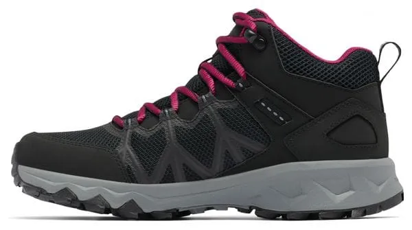 Columbia Peakfreak II Mid Hiking Shoes Black Women's 38.5