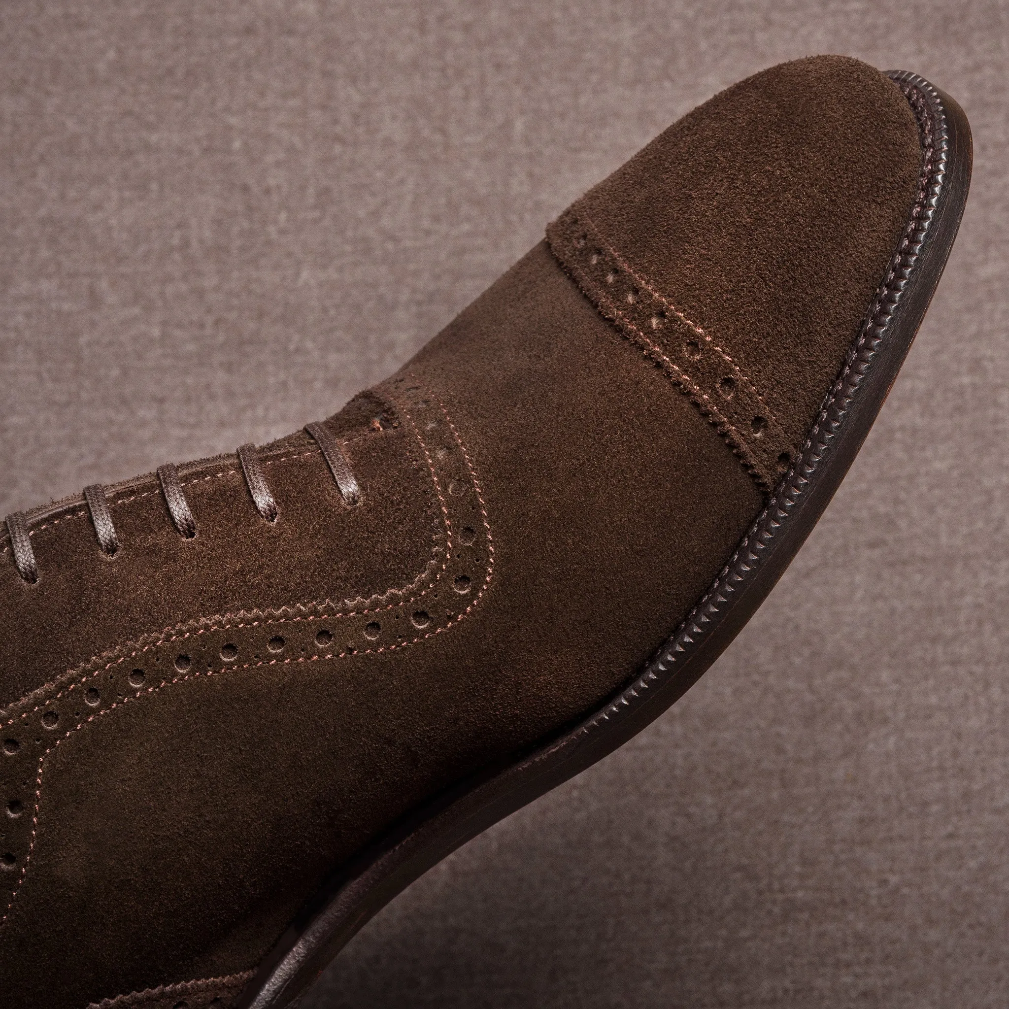 Cortès Adelaide Chocolate Brown Suede