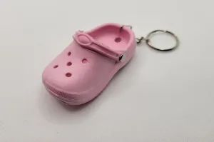 Croc Keychains Baby Croc Keychain Shoe Charms Keychain Pendant Shoe Decor DIY Crafting Cute Charms Little Shoes For Backpacks Gifts for Kids Women and Girls