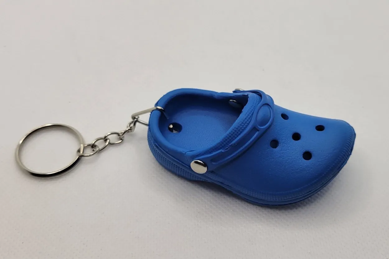 Croc Keychains Baby Croc Keychain Shoe Charms Keychain Pendant Shoe Decor DIY Crafting Cute Charms Little Shoes For Backpacks Gifts for Kids Women and Girls