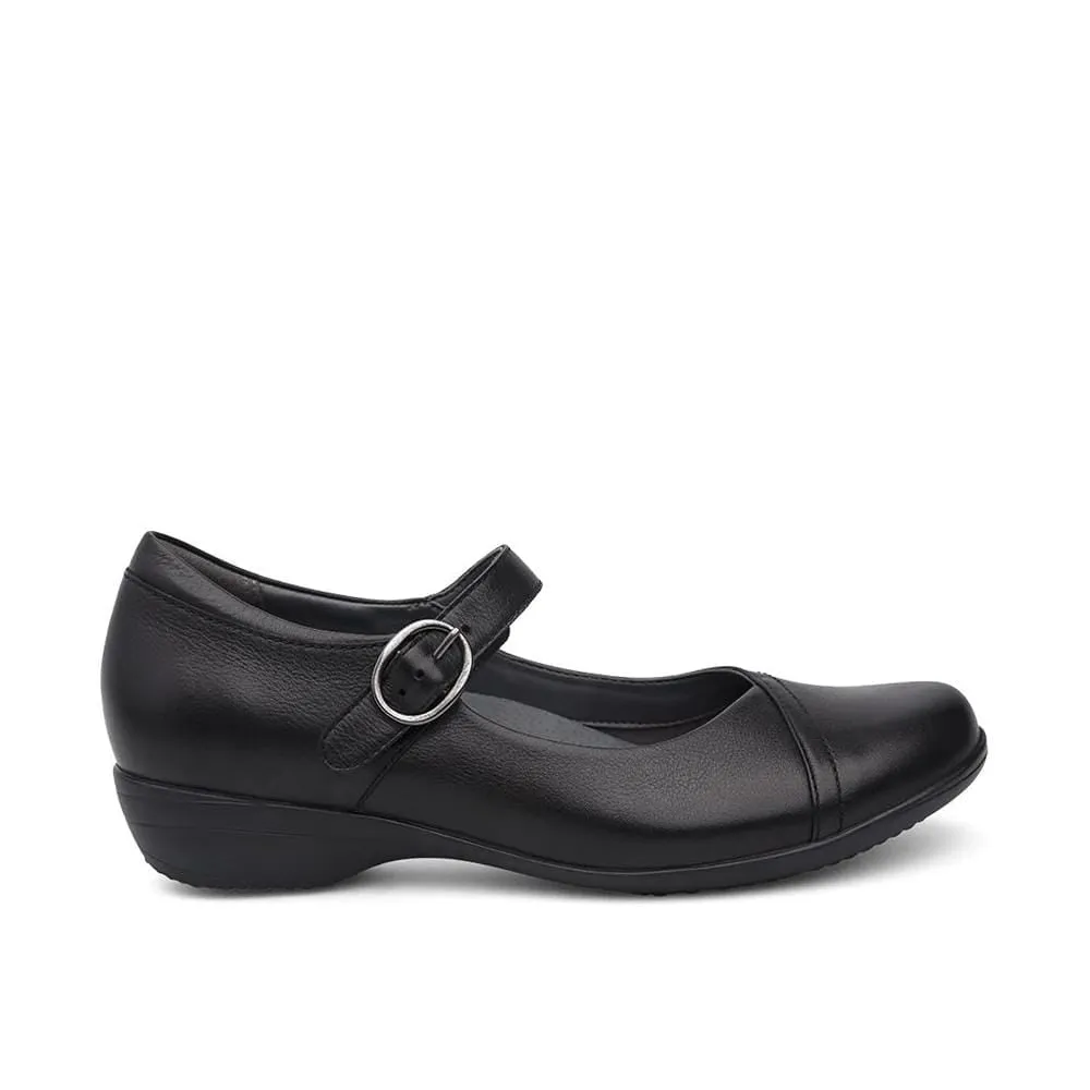 Dansko Women's Fawna Mary Janes- Black