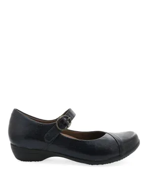 Dansko Women's Fawna Mary Janes- Navy