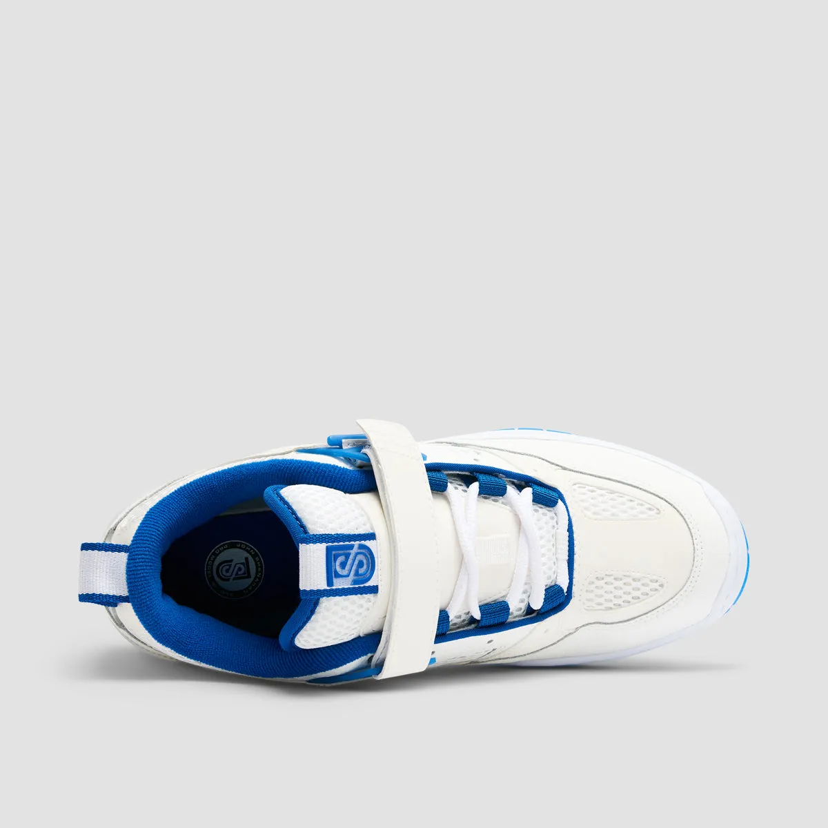 DC JS 1 Shoes - White/Blue