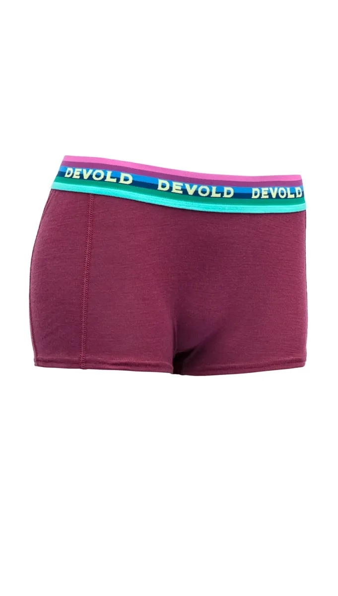 Devold Hiking Woman Hipster Beet Root | Buy Devold Hiking Woman Hipster Beet Root here | Outnorth