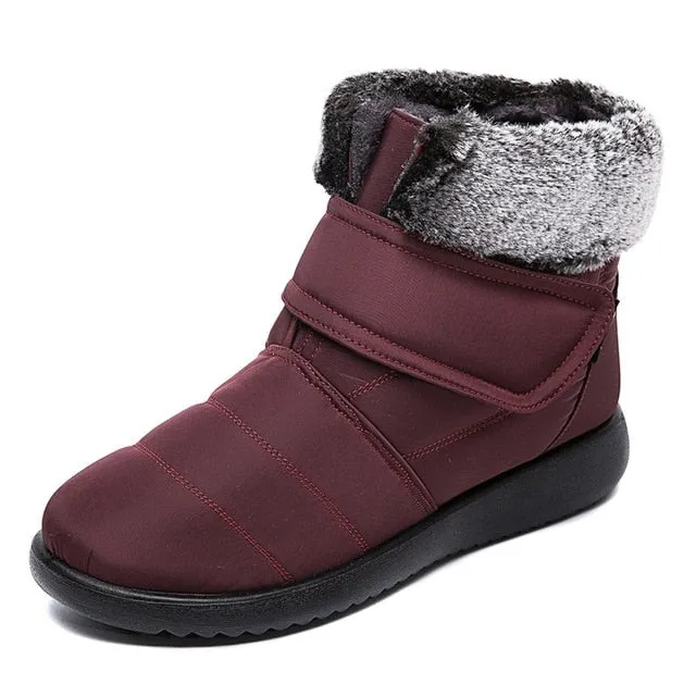 Dyavor Women Snow Ankle Boots Warm Orthopedic Shoes