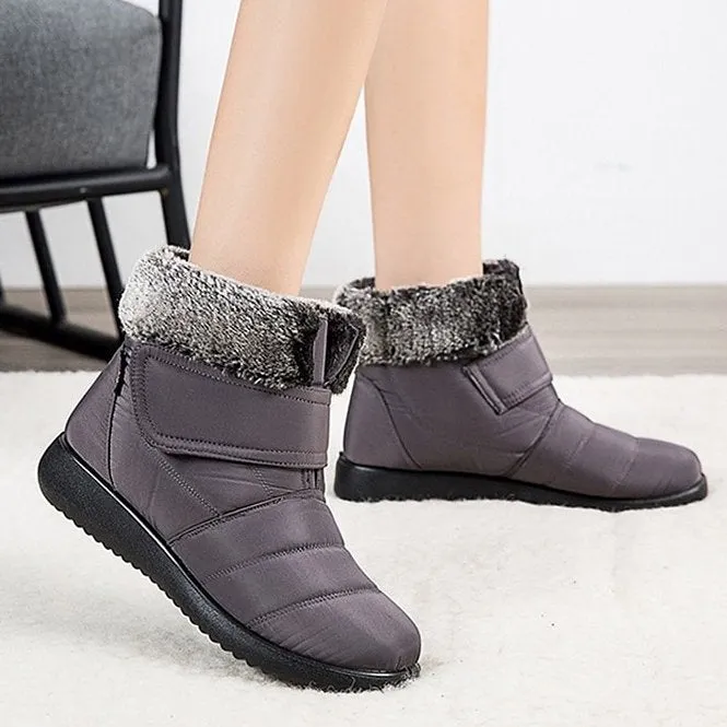 Dyavor Women Snow Ankle Boots Warm Orthopedic Shoes