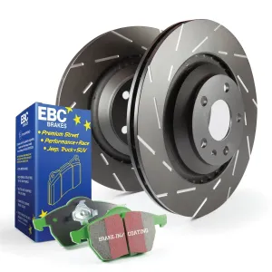 EBC Brakes S2KF1096 S2 Kits Greenstuff 2000 and USR Rotors