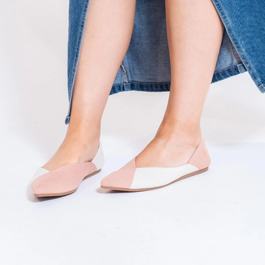 Emma Curved Pointed Toe Flats