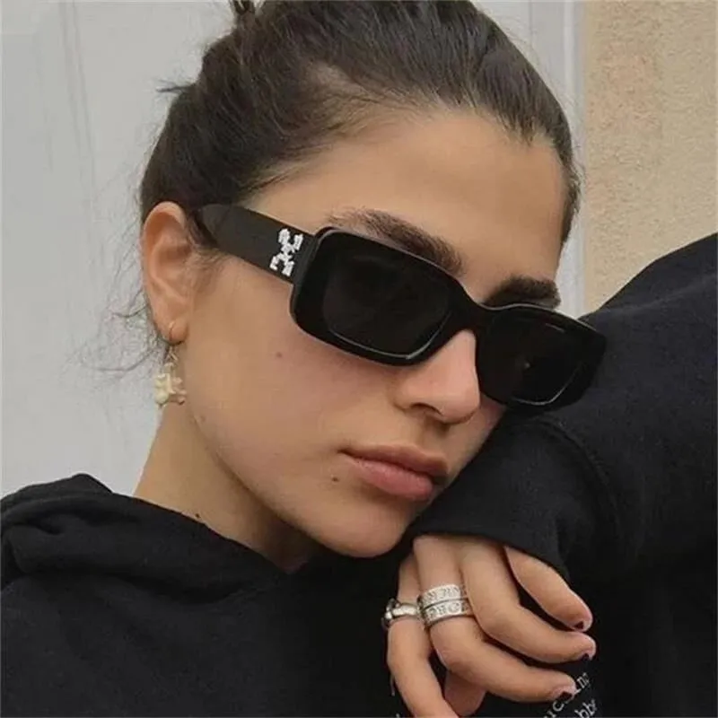 Fashion Small Frame Square Sunglasses Men Women Leopard Retro Sun Glasses Anti-UV Travel Fishing Hiking Eyewear For Female