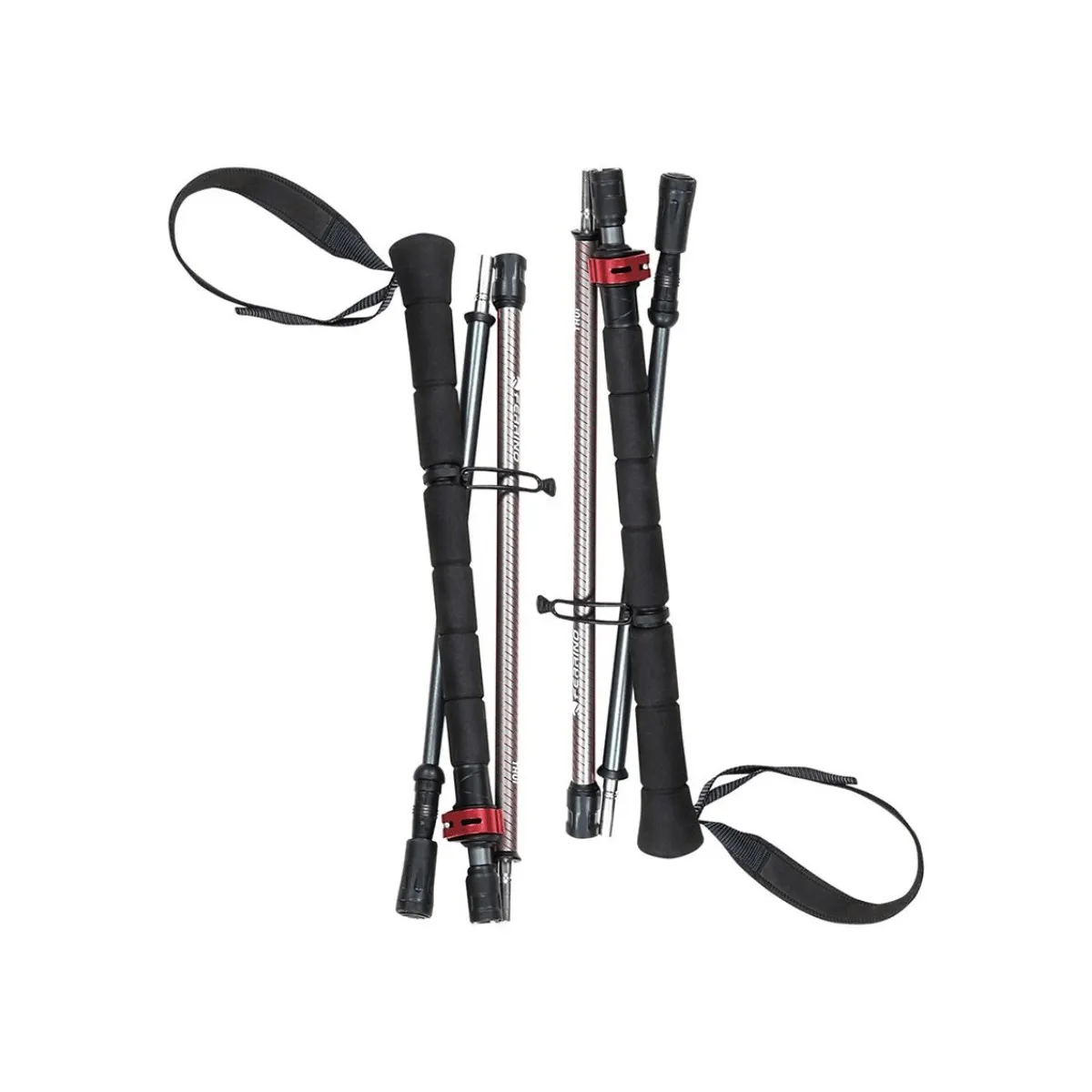 Ferrino Stick Thui Poles Gray Red (pair)