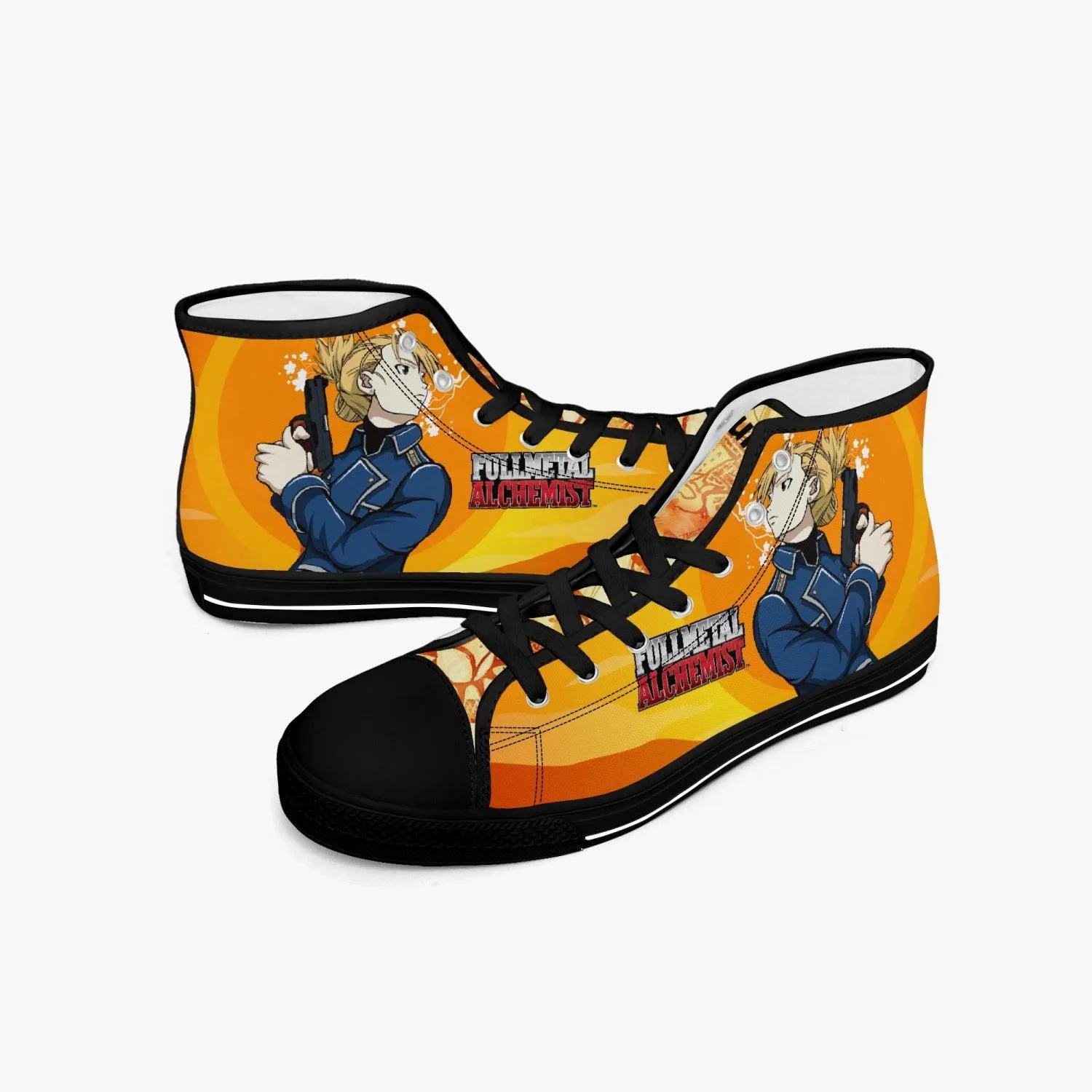 Fullmetal Alchemist Riza A-Star Mid Anime Shoes