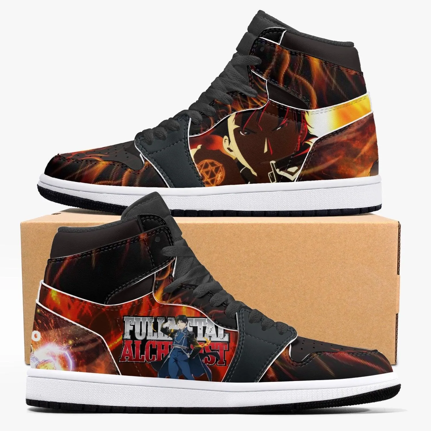 Fullmetal Alchemist Roy JD1 Anime Shoes