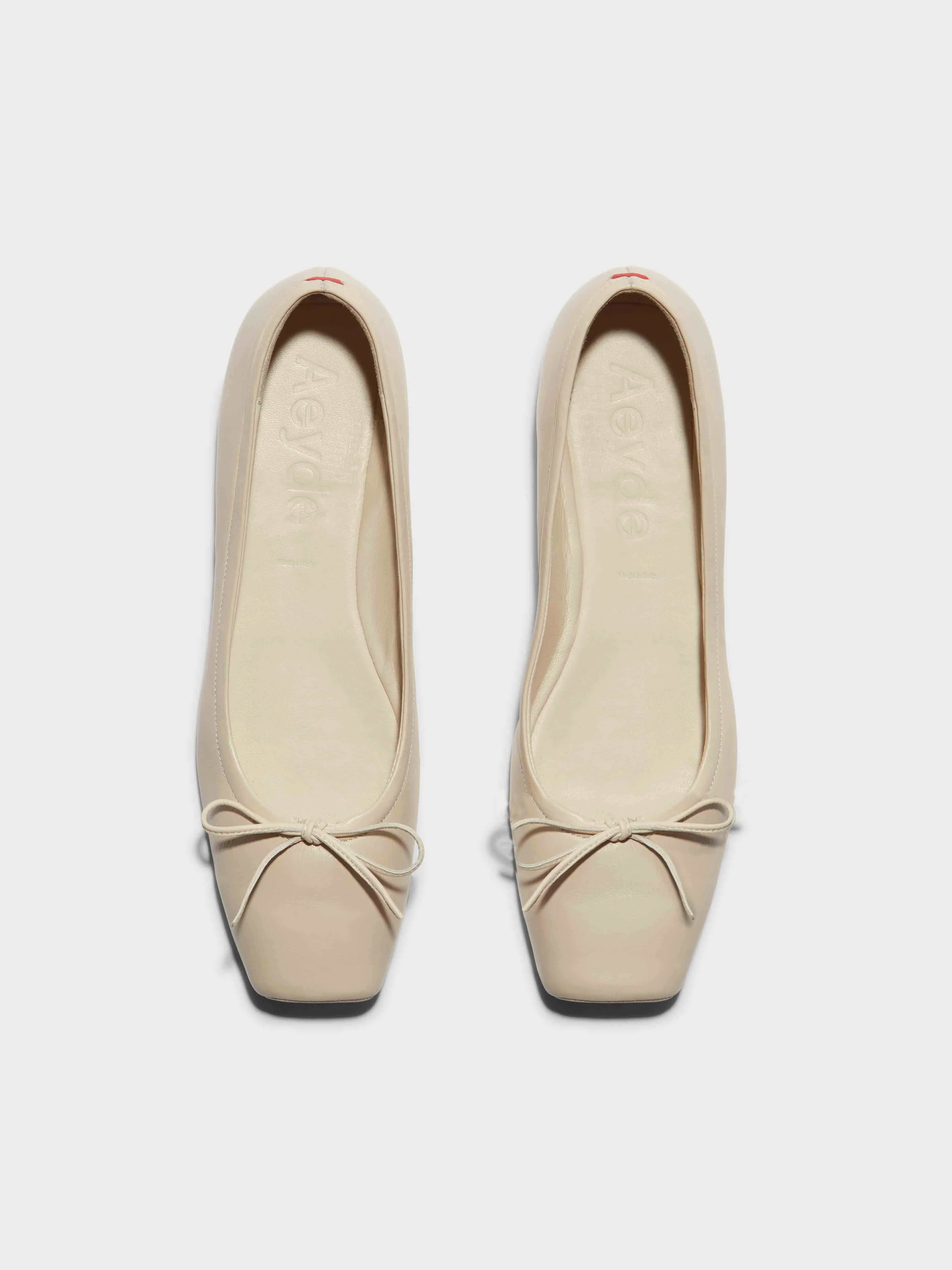 Gabriella Leather Ballet Flats