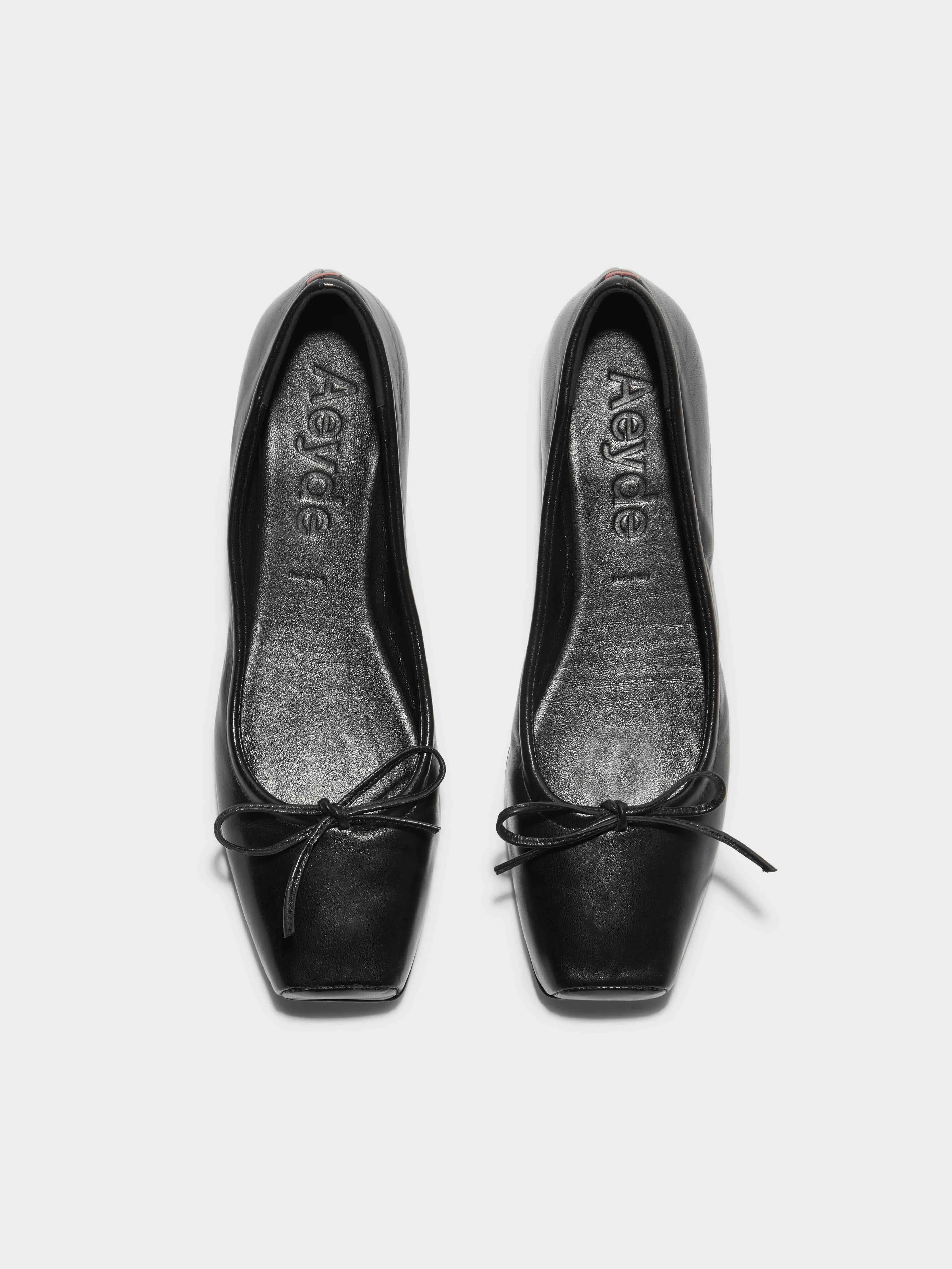 Gabriella Leather Ballet Flats