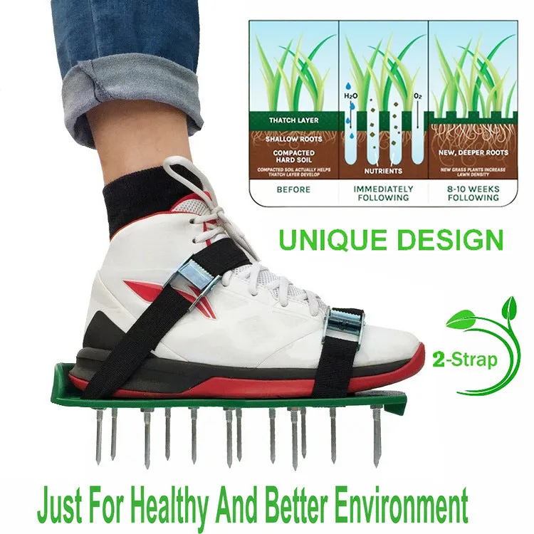 Garden Grass Loosening Shoes Lawn Shoes