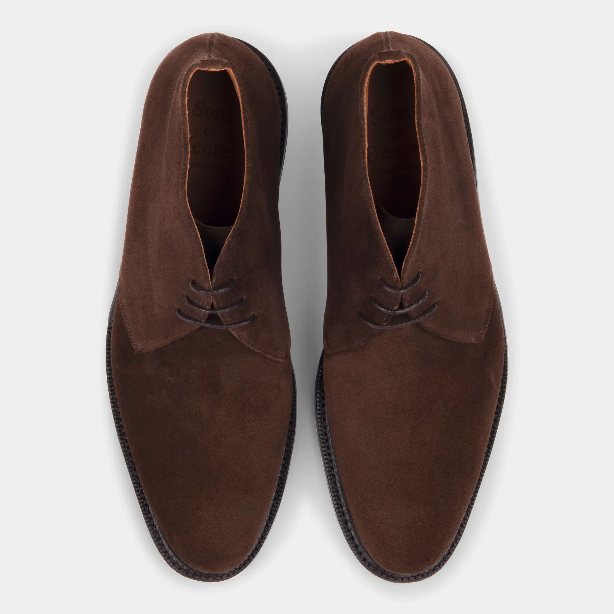 GMTO Brown Suede Chukka Boots 50% DEPOSIT