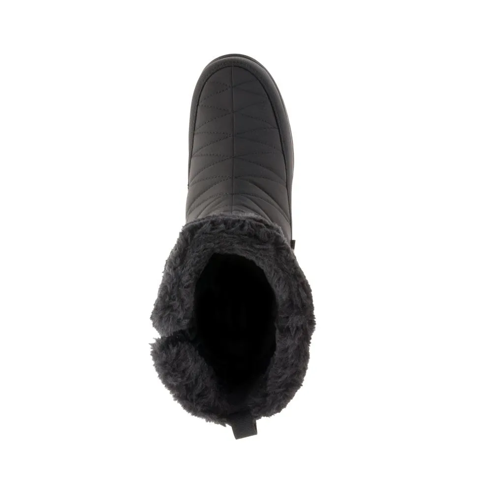 Hannah Zip Black Winter Boot