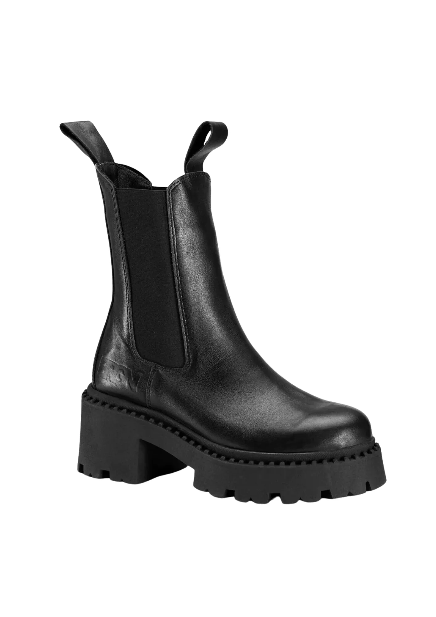 Heel Chelsea Boot New Black